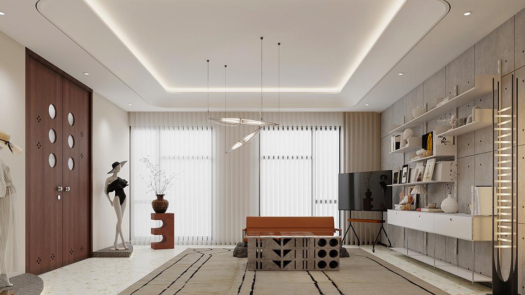 杭州服裝公司辦公室裝修設計