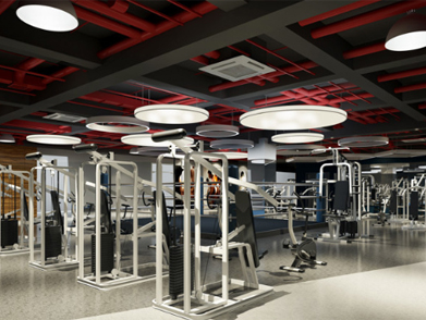杭州健身房裝修設計：動線規劃與器材布局優化方案