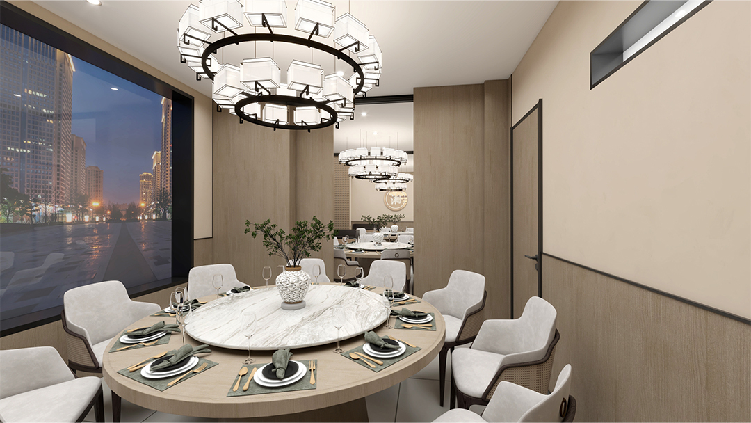 杭州主題中式餐廳裝修設計