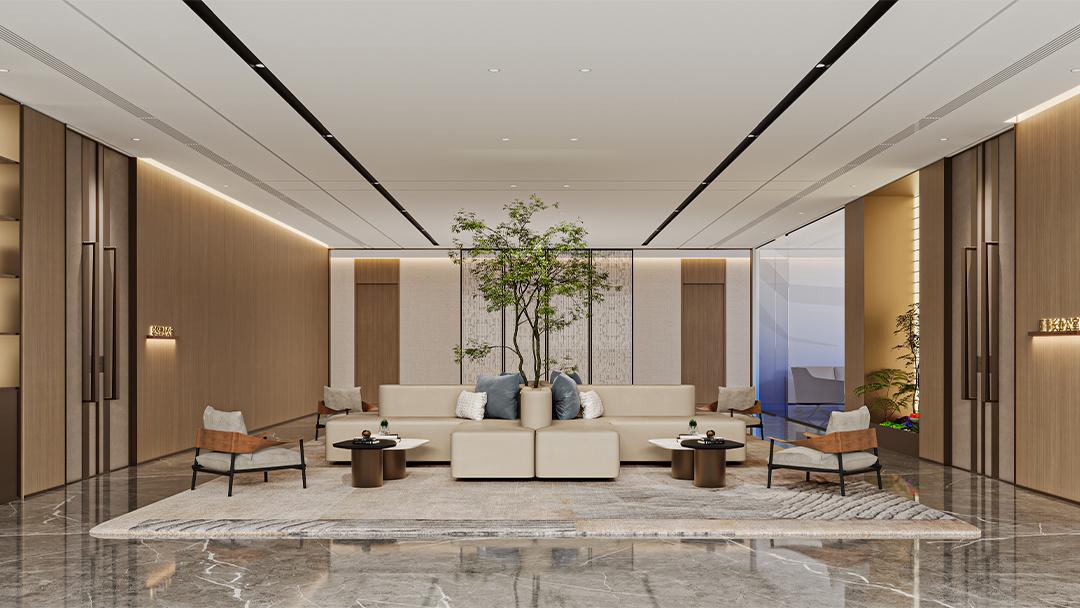 杭州總部型企業辦公室裝修設計