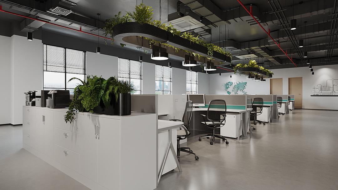杭州金融公司辦公室裝修設計