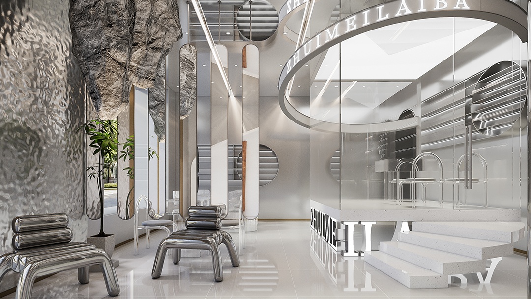 杭州輕奢美容院裝修設計