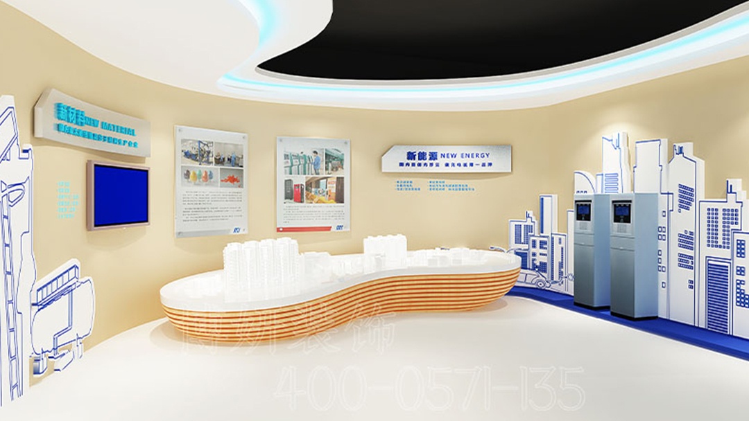 杭州企業展廳裝修設計