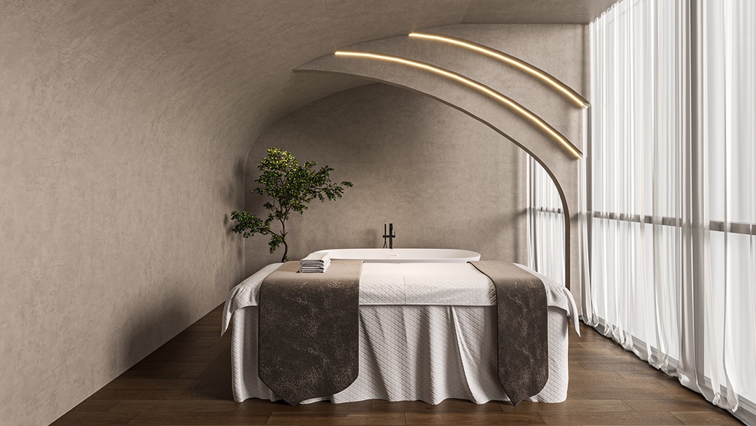 杭州生態環保美容院裝修設計