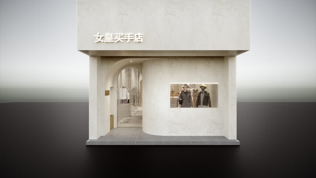 杭州快時尚女裝店裝修設(shè)計