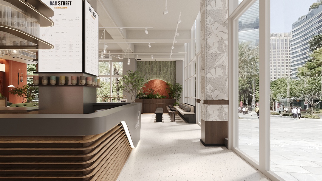 杭州寫字樓咖啡店裝修設計